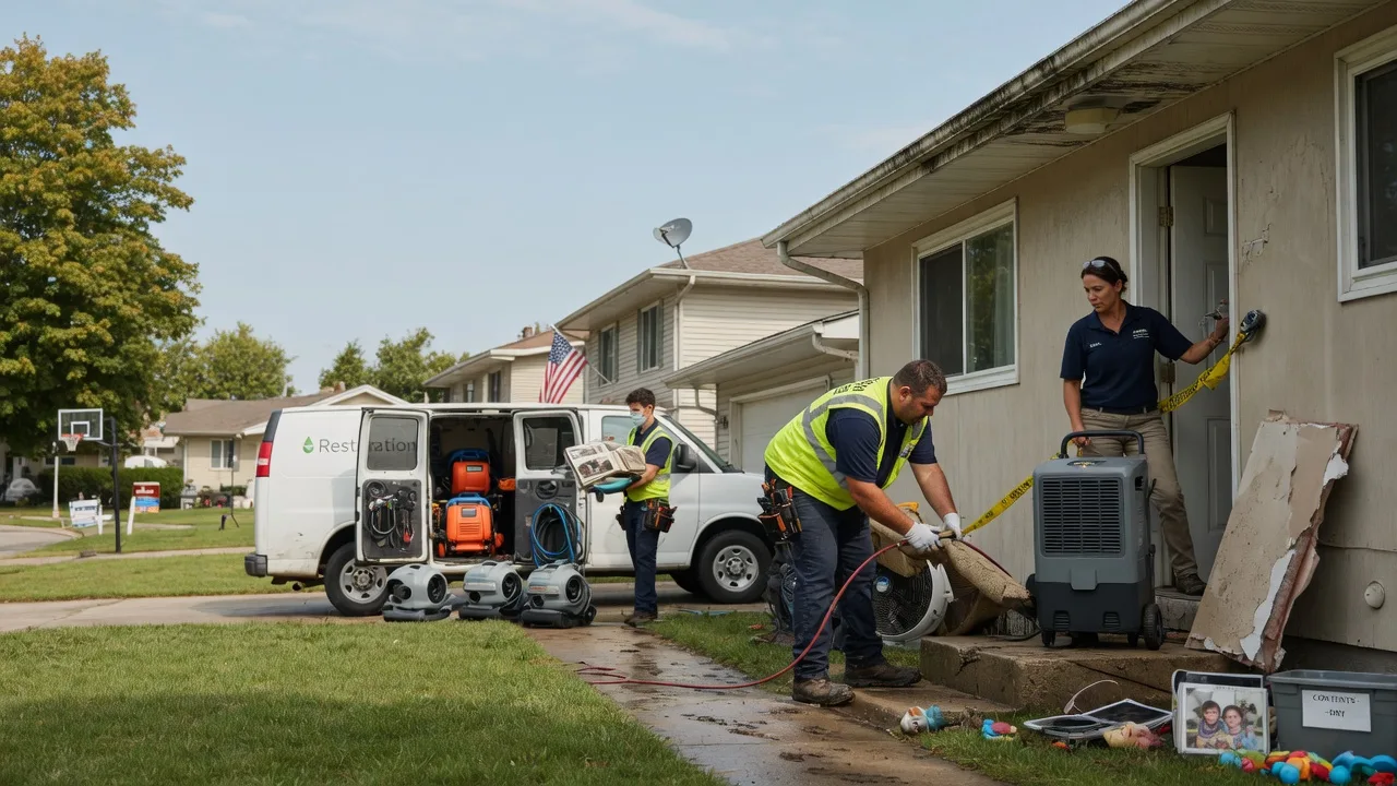 Water Damage Restoration in Mayfield, KS near me